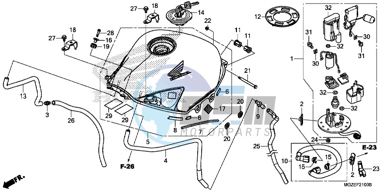 FUEL TANK/ FUEL PUMP