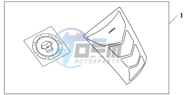 TANKPAD / FUEL LID COVER