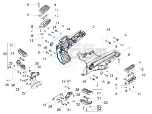 MGX 21 FLYING FORTRESS 1380 EMEA drawing Foot rests