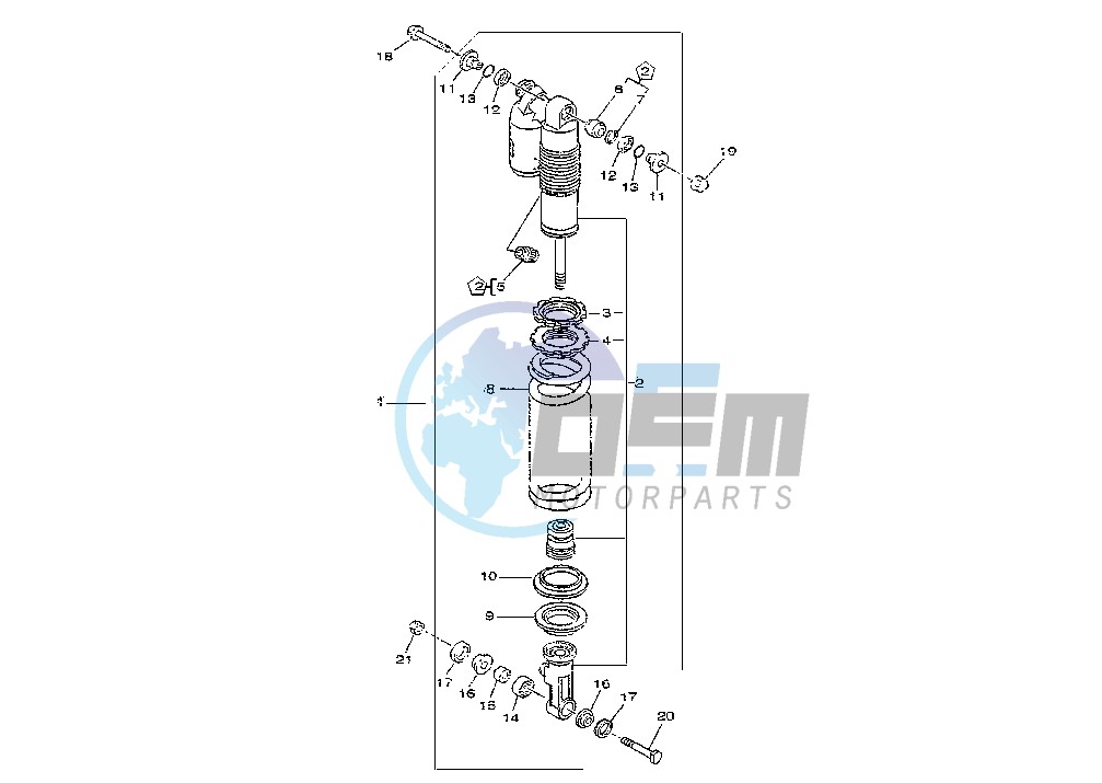 REAR SHOCK ABSORBER