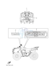 YFM300 RAPTOR 300 (1SC5) drawing GRAPHICS