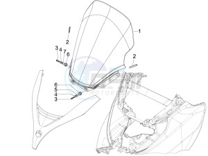 MP3 400 ie mic drawing Windshield