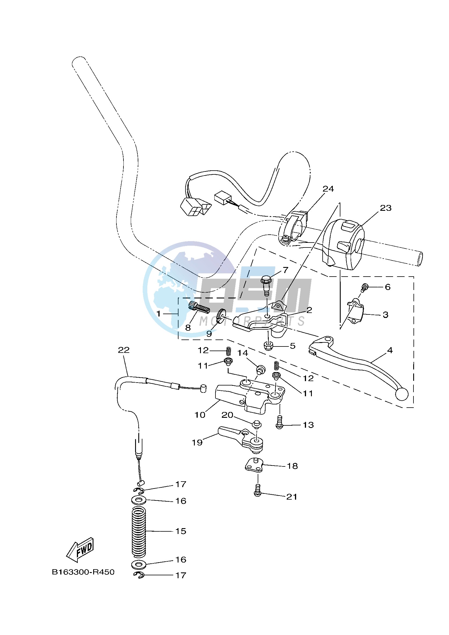 HANDLE SWITCH & LEVER