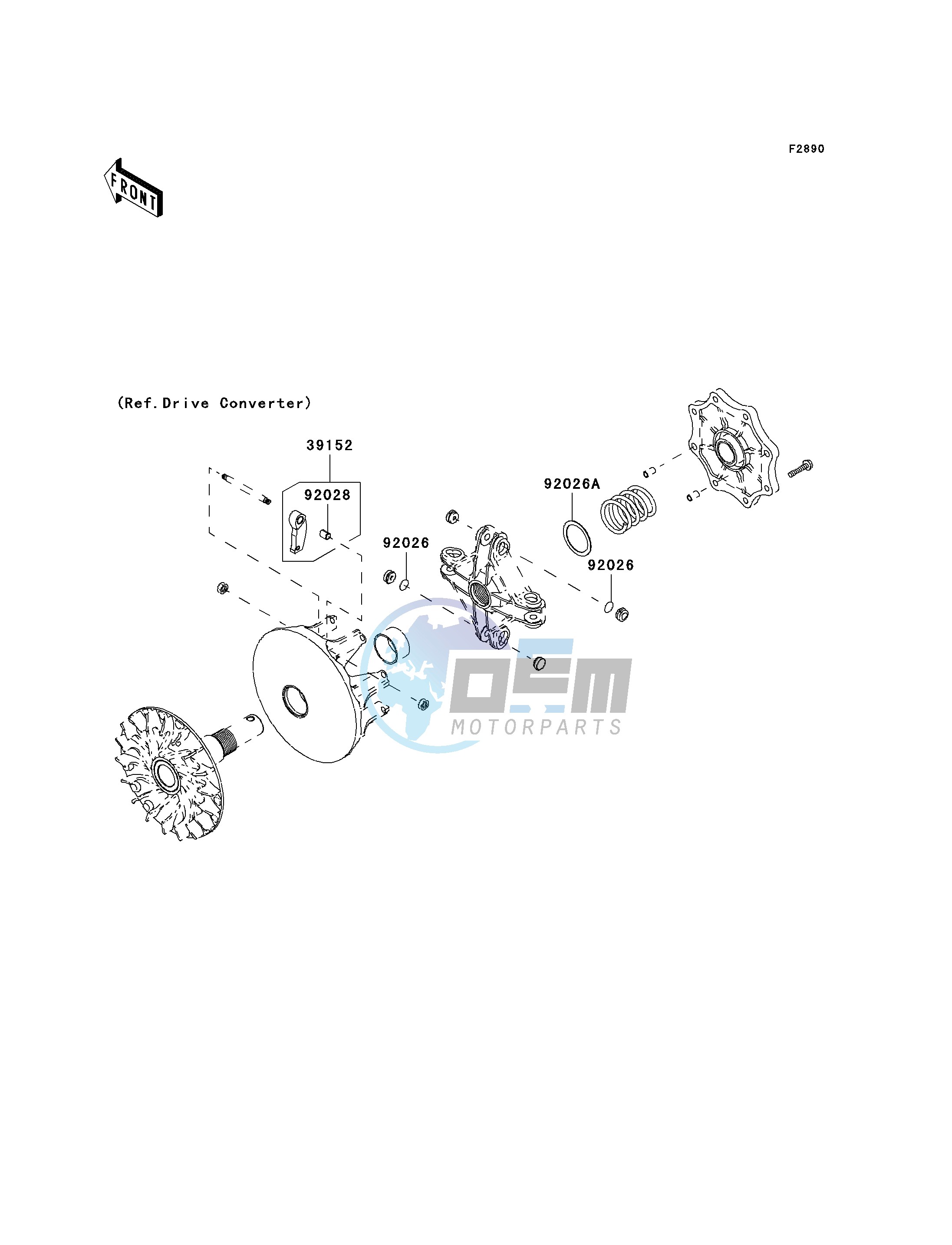 OPTIONAL PARTS-- DRIVE CONVERTER- -