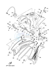 TT-R125 TT-R125LW (2CP8) drawing FUEL TANK