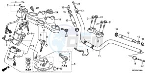 NT700VB drawing HANDLE PIPE/ TOP BRIDGE