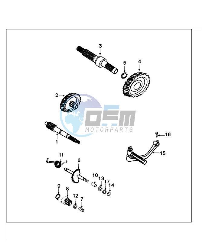 GEARBOX AND KICKSTART