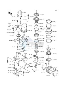 JT 750 A [ST] (A1-A2) [ST] drawing MUFFLER-- S- -