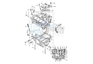 YZF R6 & LIMITED EDITION 07 600 drawing CRANKCASE