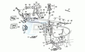 Daytona 1000 drawing Rear brake system