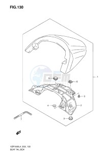 VZR 1800 Z drawing SEAT TAIL BOX Z L4