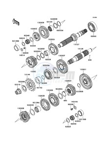 VERSYS KLE650B9F GB XX (EU ME A(FRICA) drawing Transmission