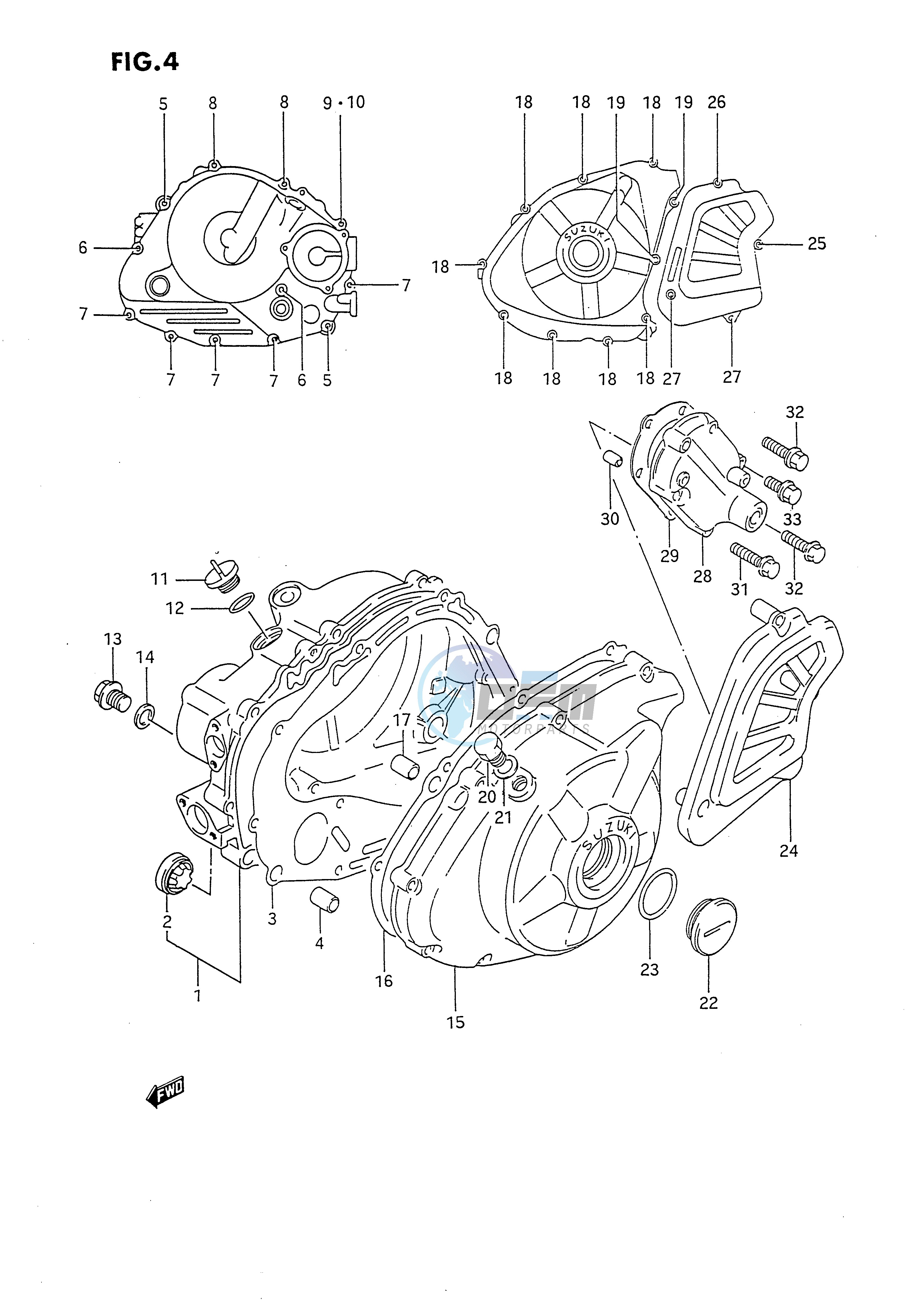 CRANKCASE COVER