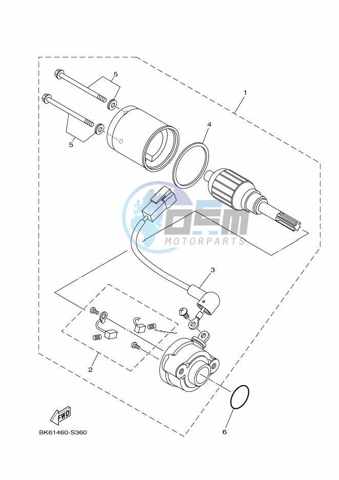 STARTING MOTOR