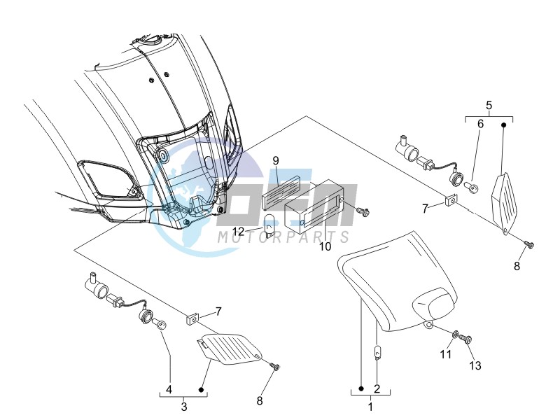 Tail light - Turn signal lamps