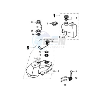 ELYSEO DM FR drawing TANK AND PUMP