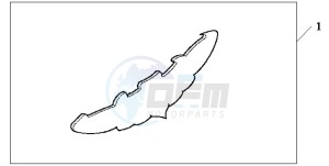 VT1100C2 drawing EMBLEM AMERICAN