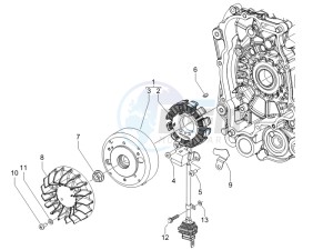 Typhoon 50 (UK) UK drawing Flywheel magneto