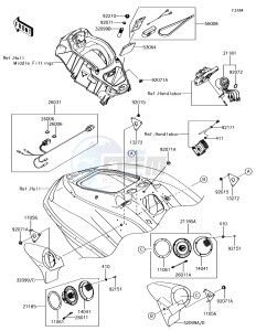 JET SKI ULTRA 310LX JT1500MHF EU drawing Other(Speaker)