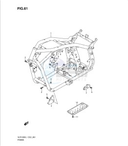 VLR1800 drawing FRAME