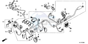 CBR250RD CBR250R 2E - (2E) drawing WIRE HARNESS (CBR250R)