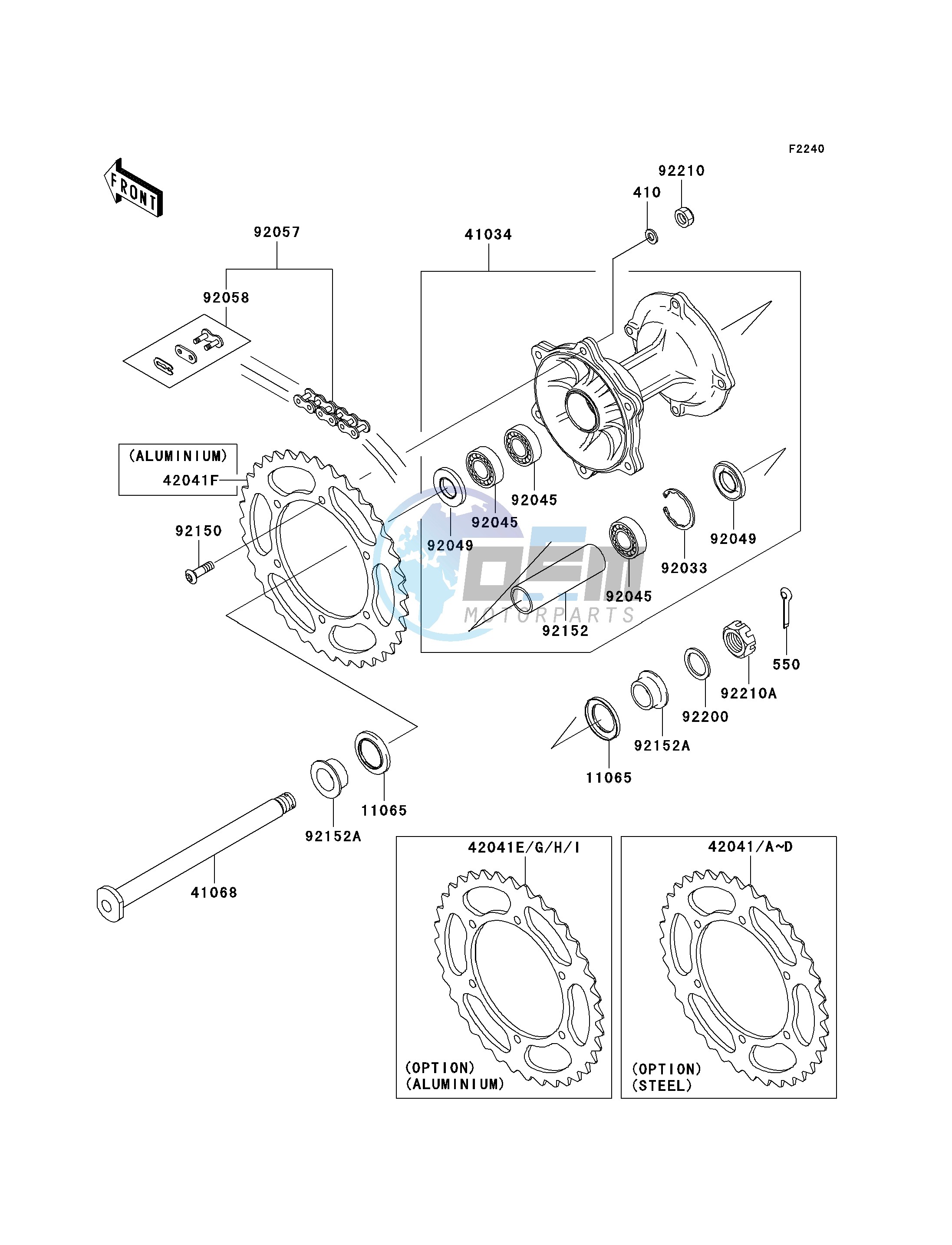 REAR HUB