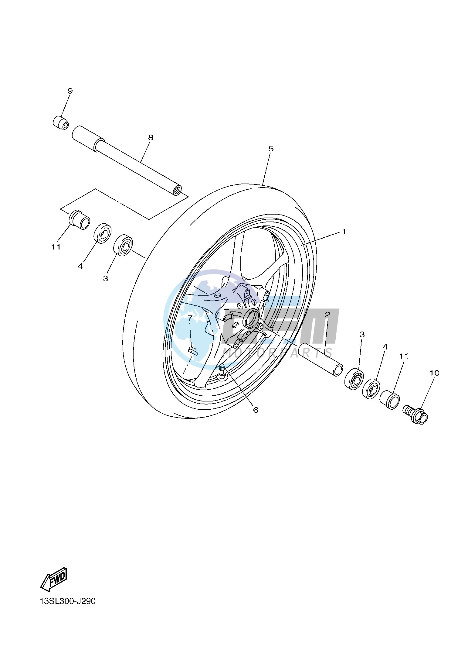 FRONT WHEEL