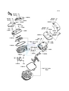 VN1700_VOYAGER_ABS VN1700B9F GB XX (EU ME A(FRICA) drawing Cylinder Head Cover