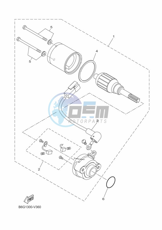 STARTING MOTOR