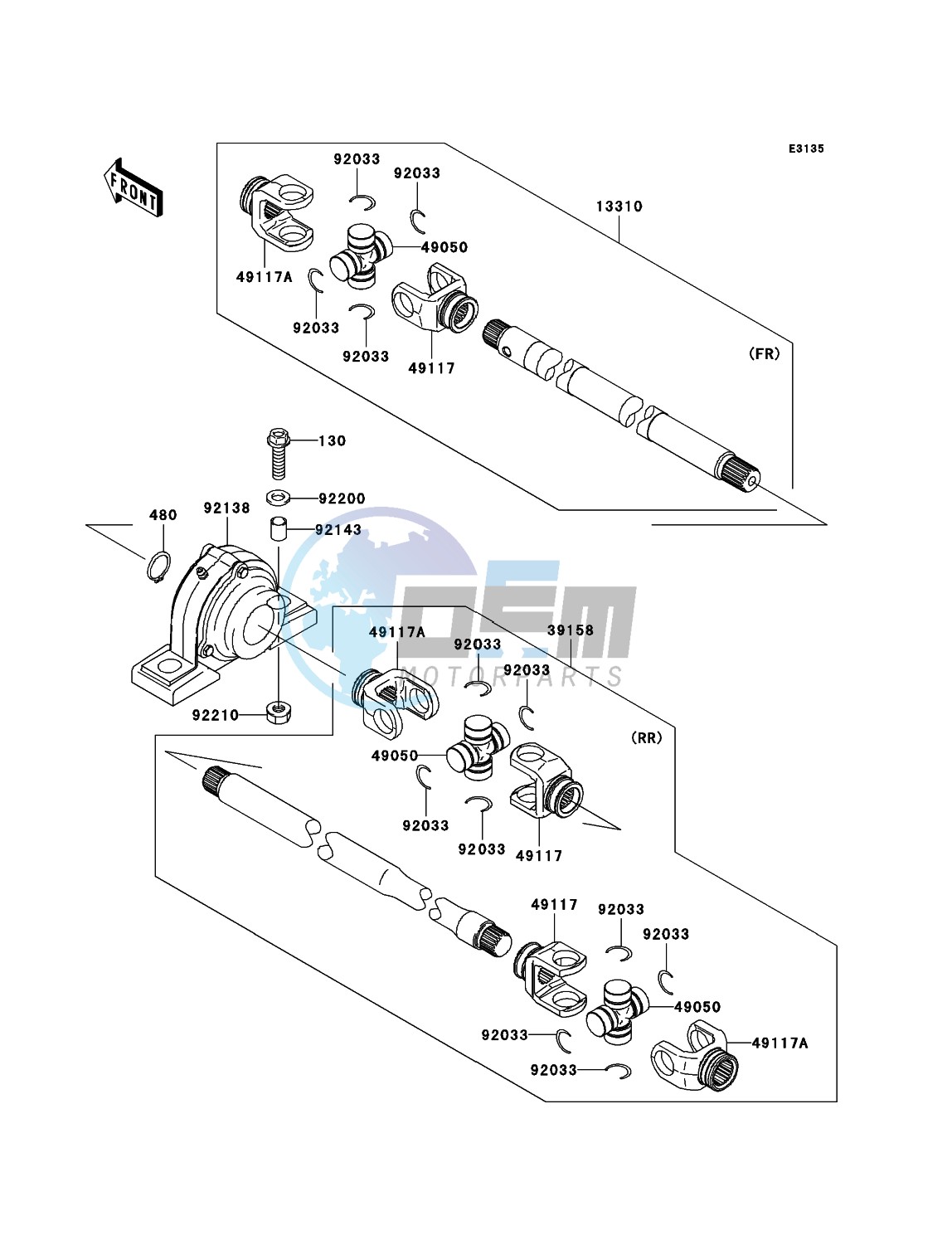 Drive Shaft-Propeller