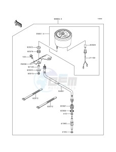 KLF 300 B [BAYOU 300] (B1-B4) [BAYOU 300] drawing OPTIONAL PARTS-- METER- -