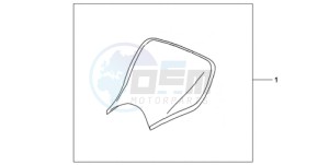 CBR1000RR9 BR / HRC MME - (BR / HRC MME) drawing E-SEAT