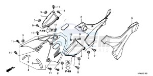 NC750XAH Europe Direct - (ED) drawing HANDLE PIPE/TOP BRIDGE