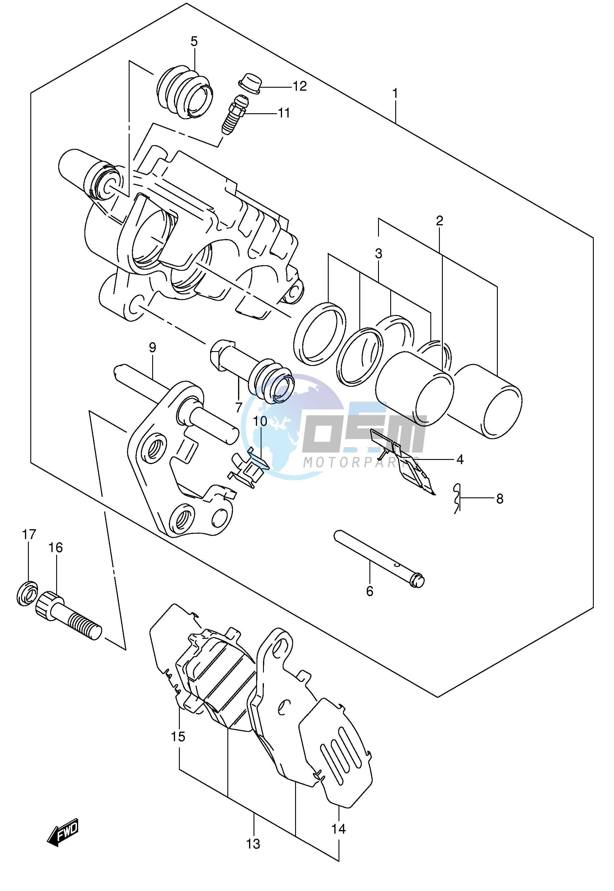 FRONT CALIPER