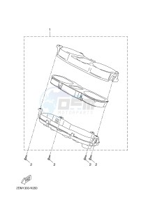 YP250R X-MAX 250 (2DL4 2DL4 2DL4) drawing METER