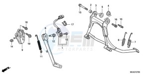 GL1800A BR - (BR) drawing STAND