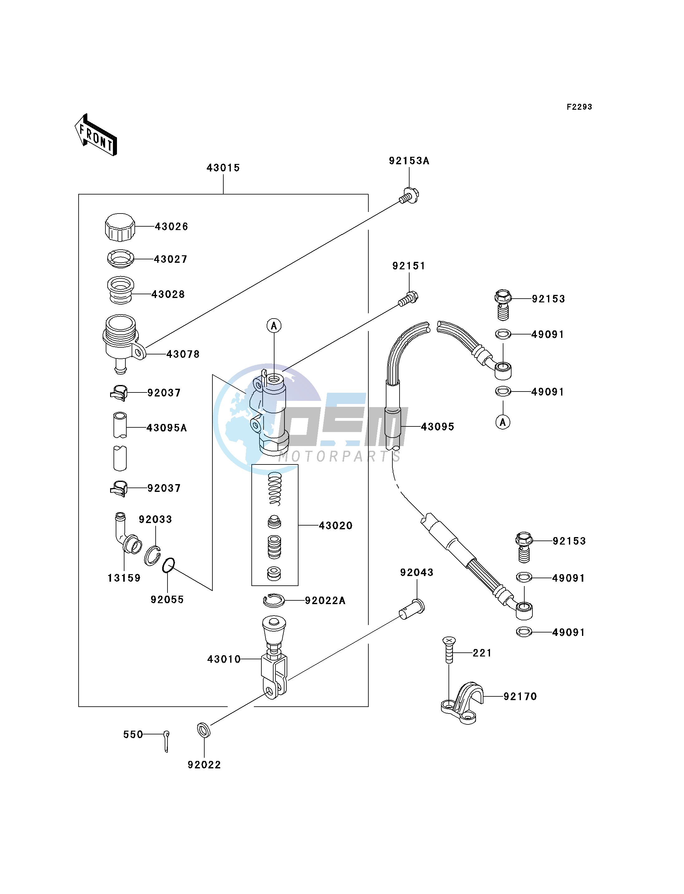 REAR MASTER CYLINDER