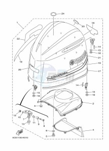 LF300XCA drawing FAIRING-UPPER