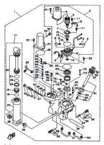 90A drawing POWER-TILT-ASSEMBLY