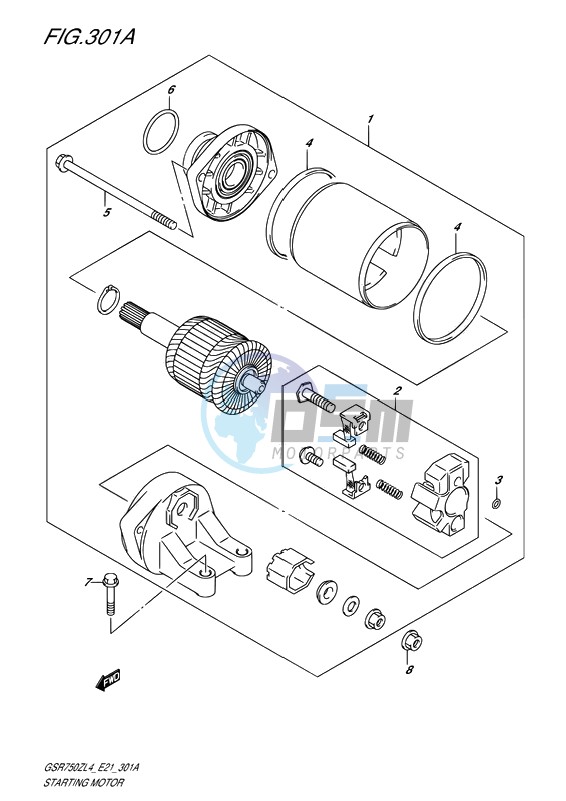 STARTING MOTOR