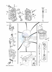 FL115BET drawing MAINTENANCE-PARTS