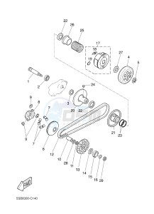 NS50N AEROX NAKED (1PL8 1PL8 1PL8) drawing CLUTCH