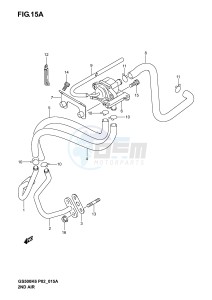 GS500 (P19) drawing 2ND AIR (MODEL K4 K5 K6 P2, P19, P54)