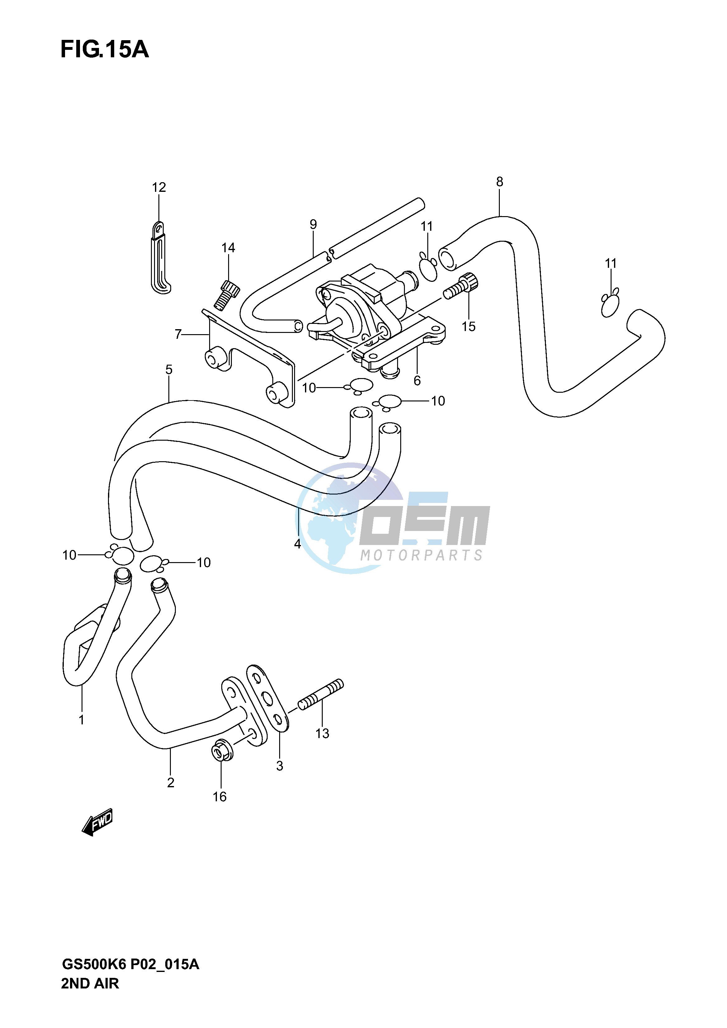 2ND AIR (MODEL K4 K5 K6 P2, P19, P54)