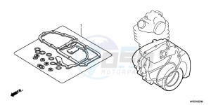 TRX420TM1E TRX420 Europe Direct - (ED) drawing GASKET KIT B