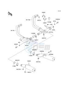 ZG 1000 A [CONCOURS] (A15-A19) [CONCOURS] drawing MUFFLER-- S- -