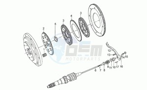 Strada 1000 drawing Clutch