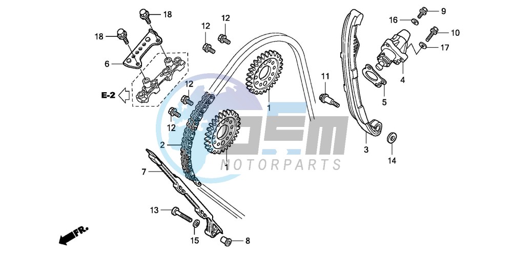 CAM CHAIN/TENSIONER