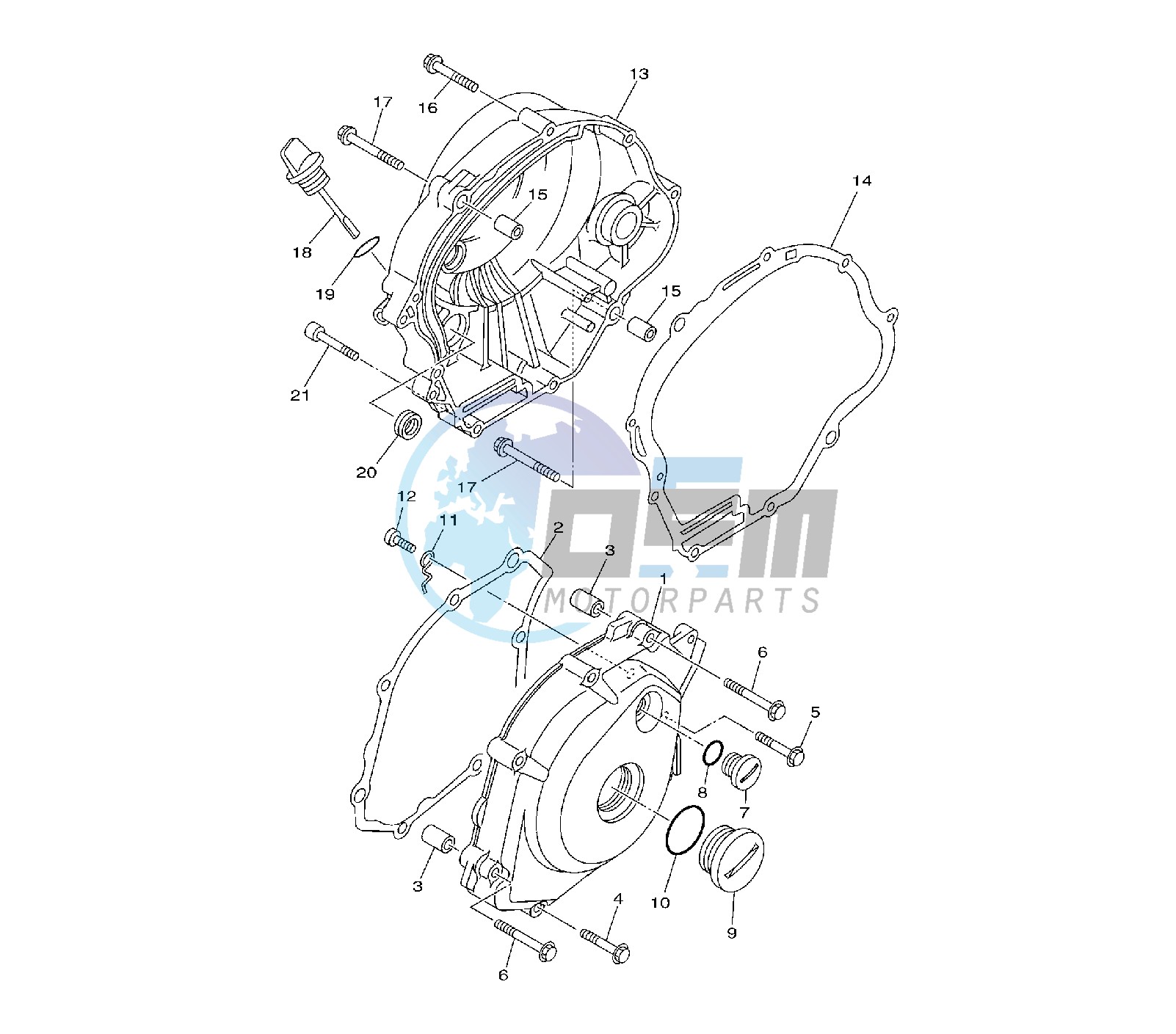 CRANKCASE COVER