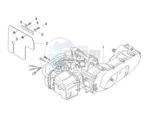 SCARABEO 50 2T CARBURATORE E4 CLASSIC (EMEA) drawing Engine-Completing part-Lever